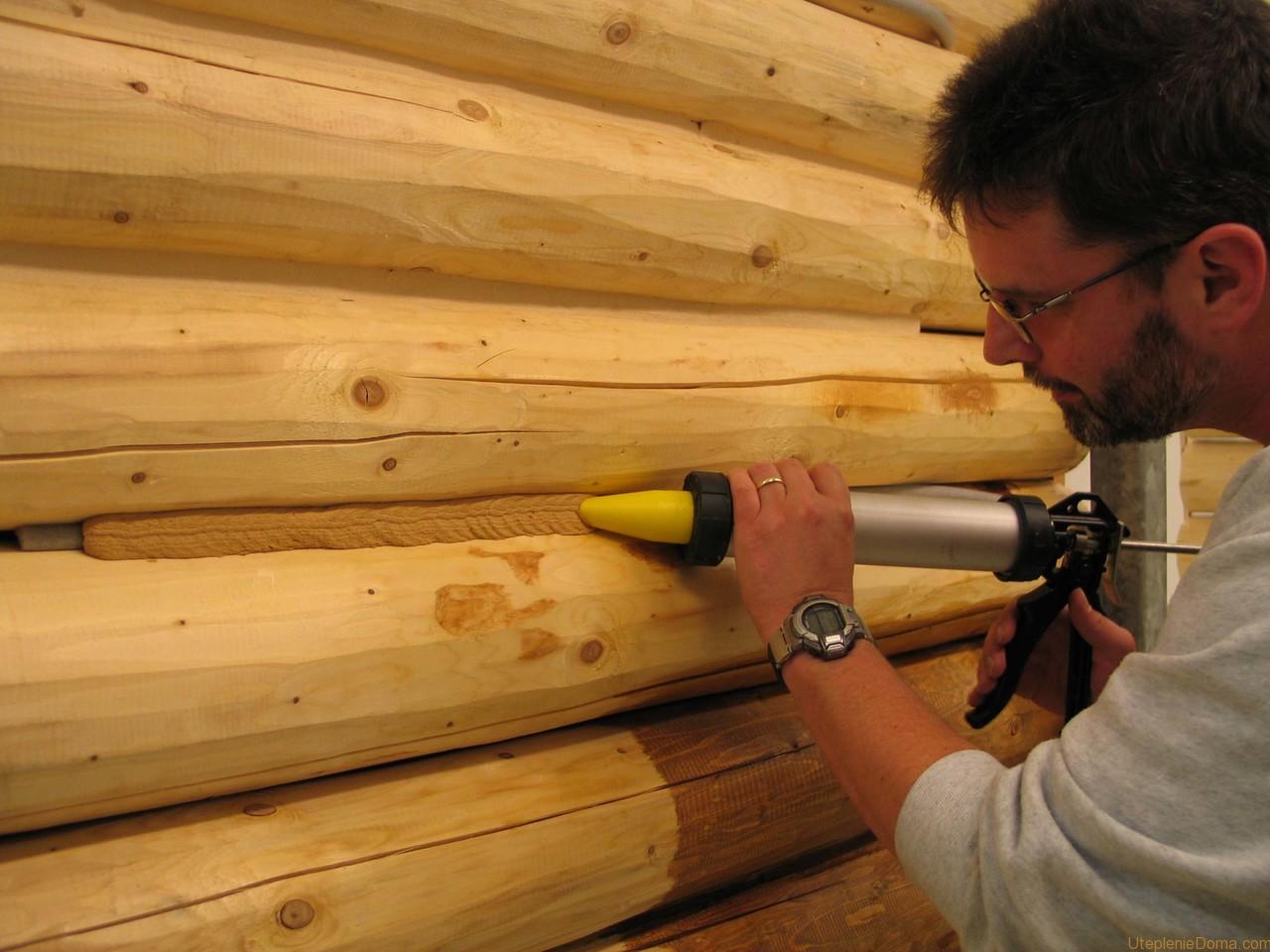 Фотография к новости Обработка древесины и герметики для швов